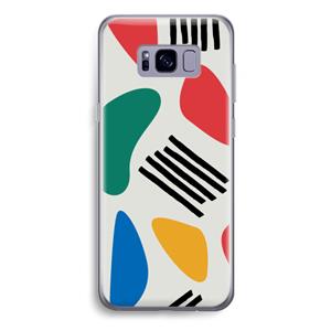 CaseCompany Illustratieve pop 1: Samsung Galaxy S8 Plus Transparant Hoesje