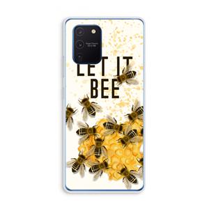 CaseCompany Let it bee: Samsung Galaxy Note 10 Lite Transparant Hoesje