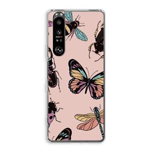 CaseCompany Tiny Bugs: Sony Xperia 1 III Transparant Hoesje