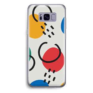 CaseCompany Illustratieve pop 3: Samsung Galaxy S8 Plus Transparant Hoesje