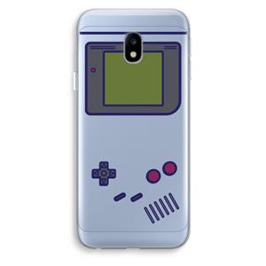 CaseCompany Game On: Samsung Galaxy J3 (2017) Transparant Hoesje