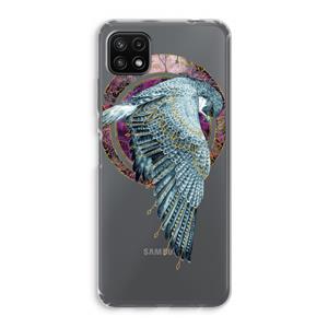 CaseCompany Golden Falcon: Samsung Galaxy A22 5G Transparant Hoesje