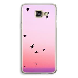 CaseCompany Fly away: Samsung Galaxy A5 (2016) Transparant Hoesje