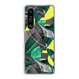 CaseCompany Fantasie jungle: Sony Xperia 1 III Transparant Hoesje