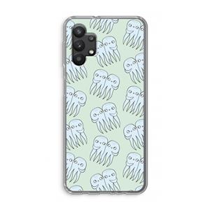 CaseCompany Octopussen: Samsung Galaxy A32 5G Transparant Hoesje