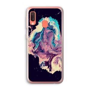 CaseCompany Cosmic Silence: Samsung Galaxy A20e Transparant Hoesje