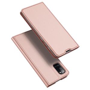 Dux Ducis pro serie slim wallet hoes - Samsung Galaxy A31 - Rose Goud
