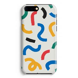 CaseCompany Illustratieve pop 2: iPhone 8 Plus Volledig Geprint Hoesje