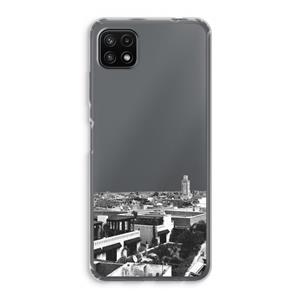 CaseCompany Marrakech Skyline : Samsung Galaxy A22 5G Transparant Hoesje