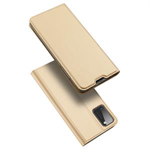 Dux Ducis pro serie slim wallet hoes - Samsung Galaxy A41 - Goud