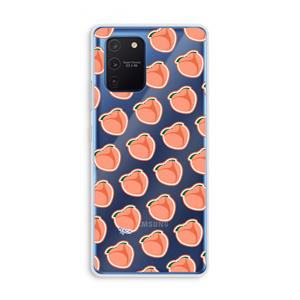 CaseCompany Just peachy: Samsung Galaxy Note 10 Lite Transparant Hoesje