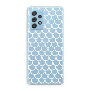 CaseCompany Dakpannetjes: Samsung Galaxy A73 Transparant Hoesje