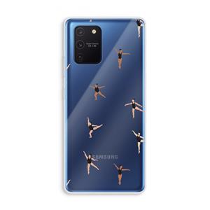 CaseCompany Dancing #1: Samsung Galaxy Note 10 Lite Transparant Hoesje