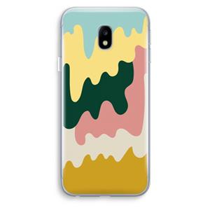 CaseCompany Baar B: Samsung Galaxy J3 (2017) Transparant Hoesje