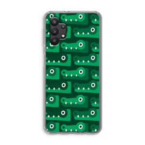 CaseCompany Crocs: Samsung Galaxy A32 5G Transparant Hoesje