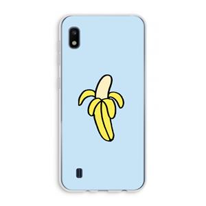 CaseCompany Banana: Samsung Galaxy A10 Transparant Hoesje