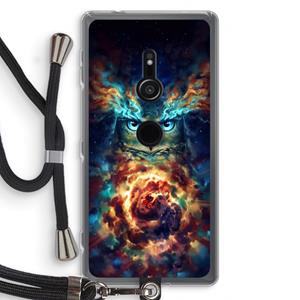 CaseCompany Aurowla: Sony Xperia XZ2 Transparant Hoesje met koord