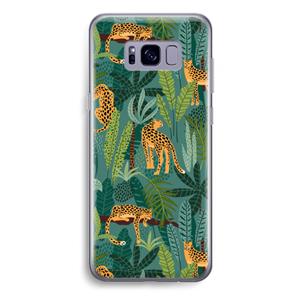 CaseCompany Luipaard 2: Samsung Galaxy S8 Plus Transparant Hoesje