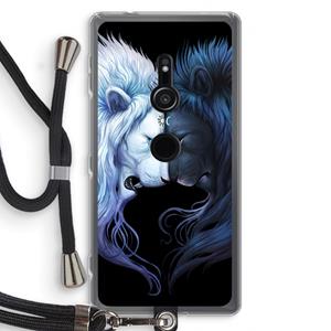 CaseCompany Brotherhood: Sony Xperia XZ2 Transparant Hoesje met koord
