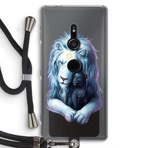 CaseCompany Child Of Light: Sony Xperia XZ2 Transparant Hoesje met koord