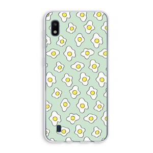 CaseCompany Spiegeleitjes: Samsung Galaxy A10 Transparant Hoesje