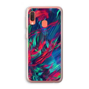 CaseCompany Pilgrims Of The Sea: Samsung Galaxy A20e Transparant Hoesje