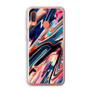CaseCompany Quantum Being: Samsung Galaxy A20e Transparant Hoesje
