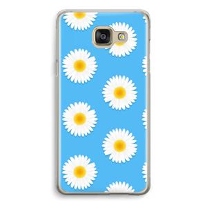 CaseCompany Margrietjes: Samsung Galaxy A5 (2016) Transparant Hoesje