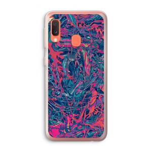 CaseCompany Sleeping Dreams: Samsung Galaxy A20e Transparant Hoesje