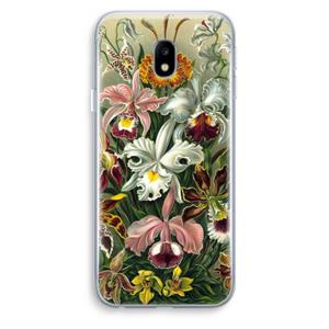 CaseCompany Haeckel Orchidae: Samsung Galaxy J3 (2017) Transparant Hoesje