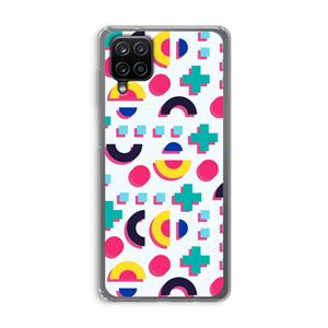 CaseCompany 8-bit N°2: Samsung Galaxy A12 Transparant Hoesje