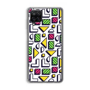 CaseCompany 8-bit N°4: Samsung Galaxy A12 Transparant Hoesje