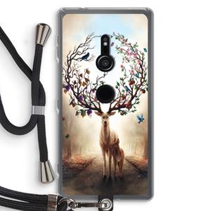 CaseCompany Seasons Change: Sony Xperia XZ2 Transparant Hoesje met koord