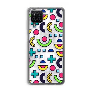CaseCompany 8-bit N°6: Samsung Galaxy A12 Transparant Hoesje