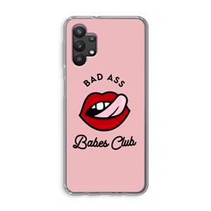 CaseCompany Badass Babes Club: Samsung Galaxy A32 5G Transparant Hoesje