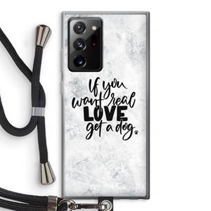 CaseCompany Partner in crime: Samsung Galaxy Note 20 Ultra / Note 20 Ultra 5G Transparant Hoesje met koord