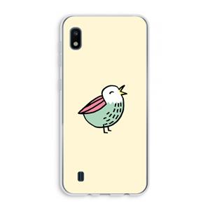 CaseCompany Birdy: Samsung Galaxy A10 Transparant Hoesje