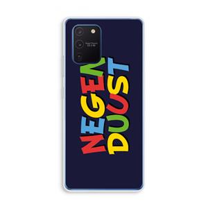 CaseCompany 90's One: Samsung Galaxy Note 10 Lite Transparant Hoesje