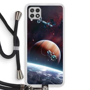 CaseCompany Examiner: Samsung Galaxy A22 4G Transparant Hoesje met koord