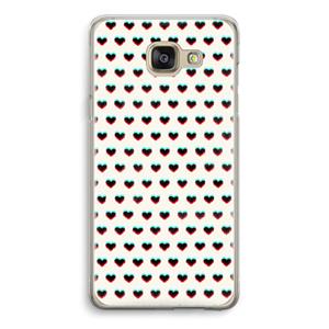 CaseCompany Hartjes: Samsung Galaxy A5 (2016) Transparant Hoesje