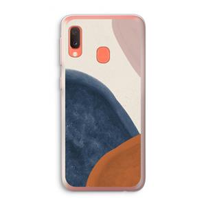 CaseCompany Geo #1: Samsung Galaxy A20e Transparant Hoesje