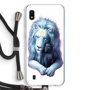 CaseCompany Child Of Light: Samsung Galaxy A10 Transparant Hoesje met koord
