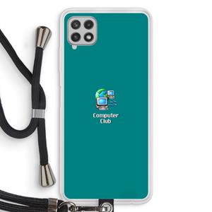 CaseCompany Win98: Samsung Galaxy A22 4G Transparant Hoesje met koord