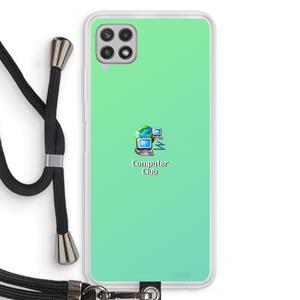 CaseCompany Win98: Samsung Galaxy A22 4G Transparant Hoesje met koord