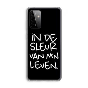 CaseCompany De Sleur: Samsung Galaxy A72 Transparant Hoesje