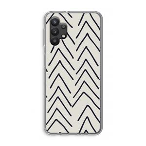CaseCompany Marrakech Arrows: Samsung Galaxy A32 5G Transparant Hoesje