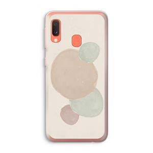 CaseCompany Geo #9: Samsung Galaxy A20e Transparant Hoesje