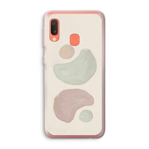 CaseCompany Geo #10: Samsung Galaxy A20e Transparant Hoesje