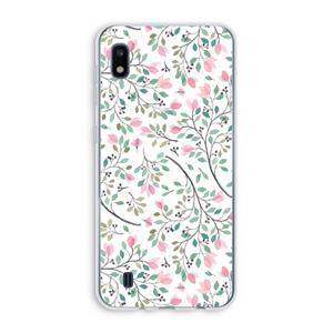 CaseCompany Sierlijke bloemen: Samsung Galaxy A10 Transparant Hoesje