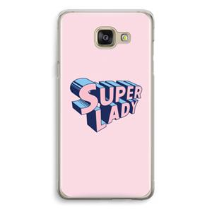 CaseCompany Superlady: Samsung Galaxy A5 (2016) Transparant Hoesje